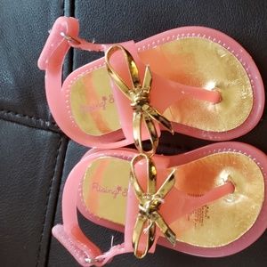Pink Jelly Baby Flip Flops